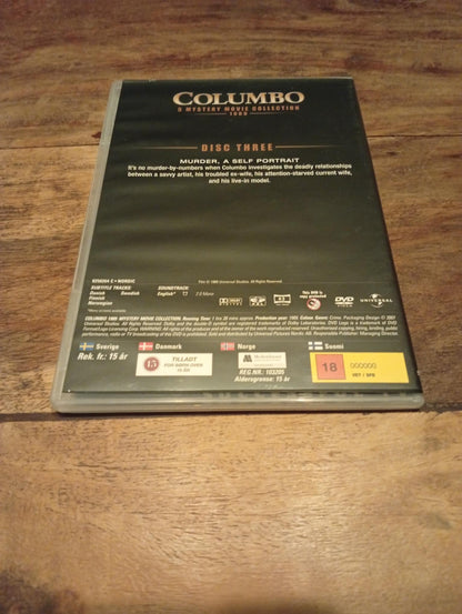 Columbo 5 Mystery Movie Collection Disc #3 1989