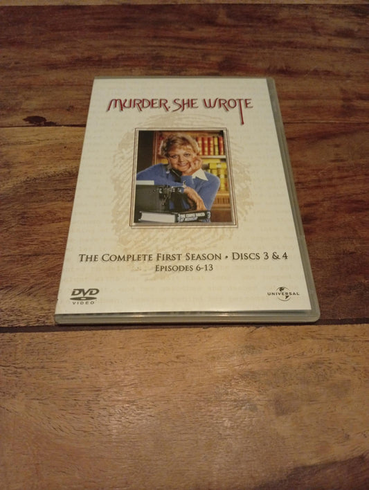 Murder She Wrote Complete First Season Disc 3 - 4 2004