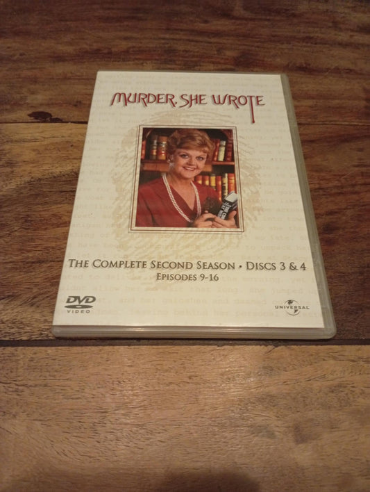 Murder She Wrote Complete Second Season Disc 3 - 4 2005