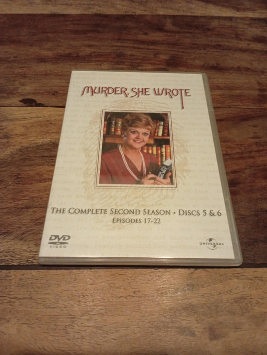 Murder She Wrote Complete Second Season Disc 5 - 6 2005