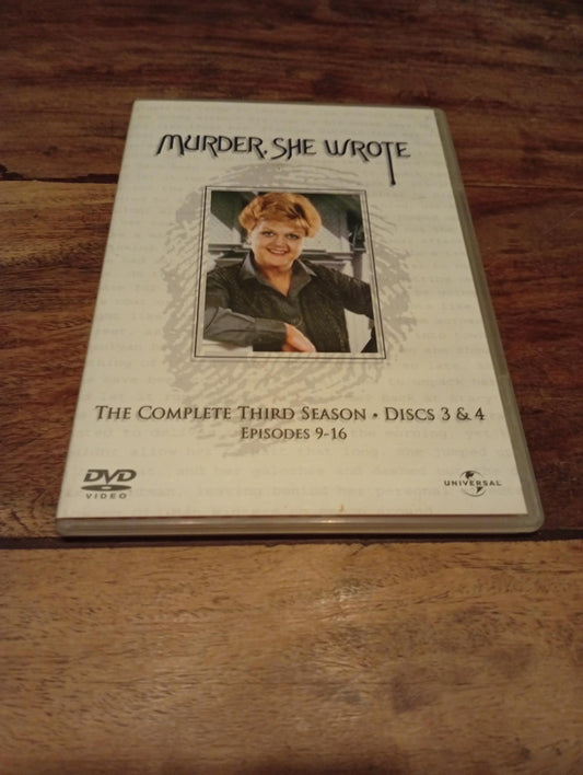 Murder She Wrote Complete Third Season Disc 3 - 4 2006