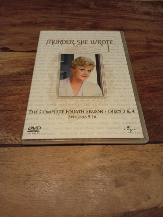 Murder She Wrote Complete Fourth Season Disc 3 - 4 2007