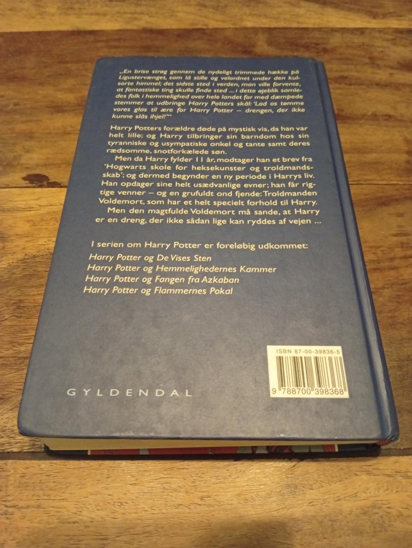 Harry Potter og De Vises Sten J. K. Rowling 2003