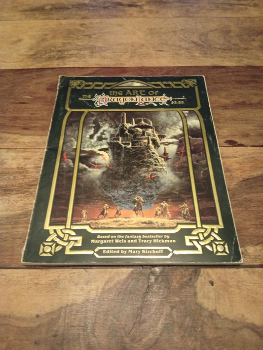 Dragonlance The Art of the Dragonlance Saga TSR 1987
