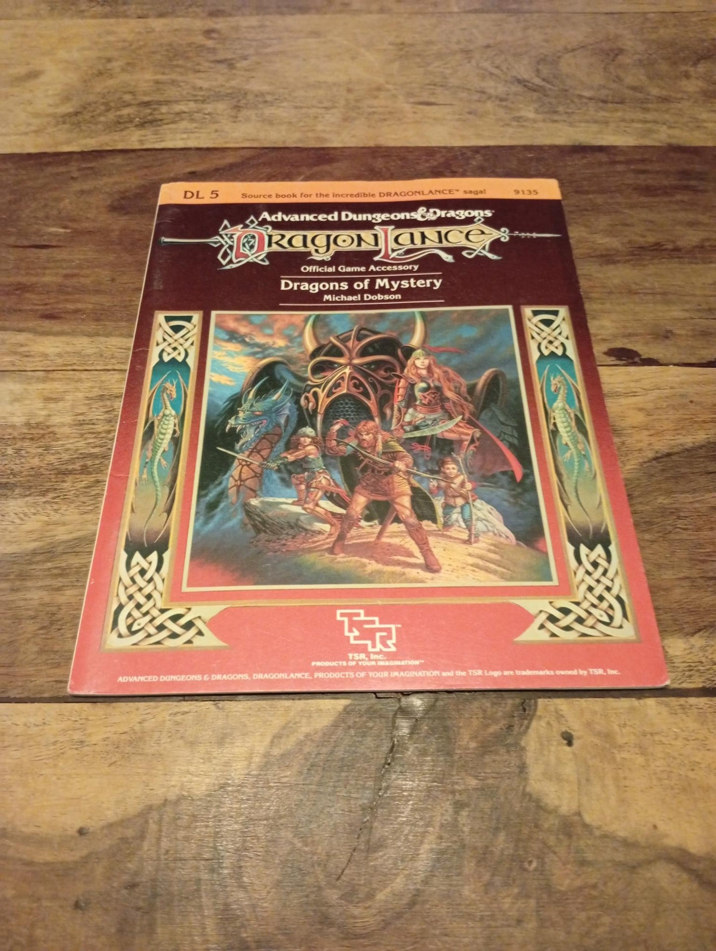 DragonLance Dragons of Mystery TSR 9135 AD&D 1984