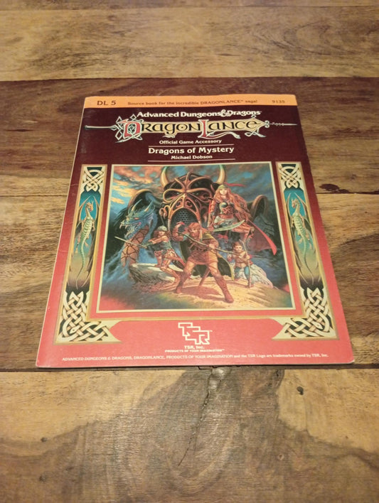 DragonLance Dragons of Mystery TSR 9135 AD&D 1984