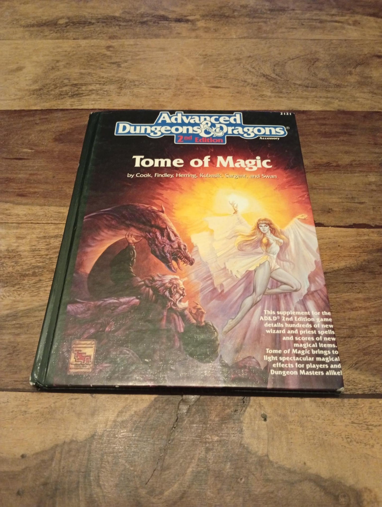AD&D Tome of Magic Hardcover TSR 2121 AD&D 1991