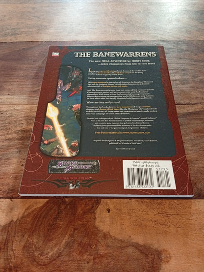 Sword & Sorcery The Banewarrens d20 WW16111 Malhavoc Press 2002