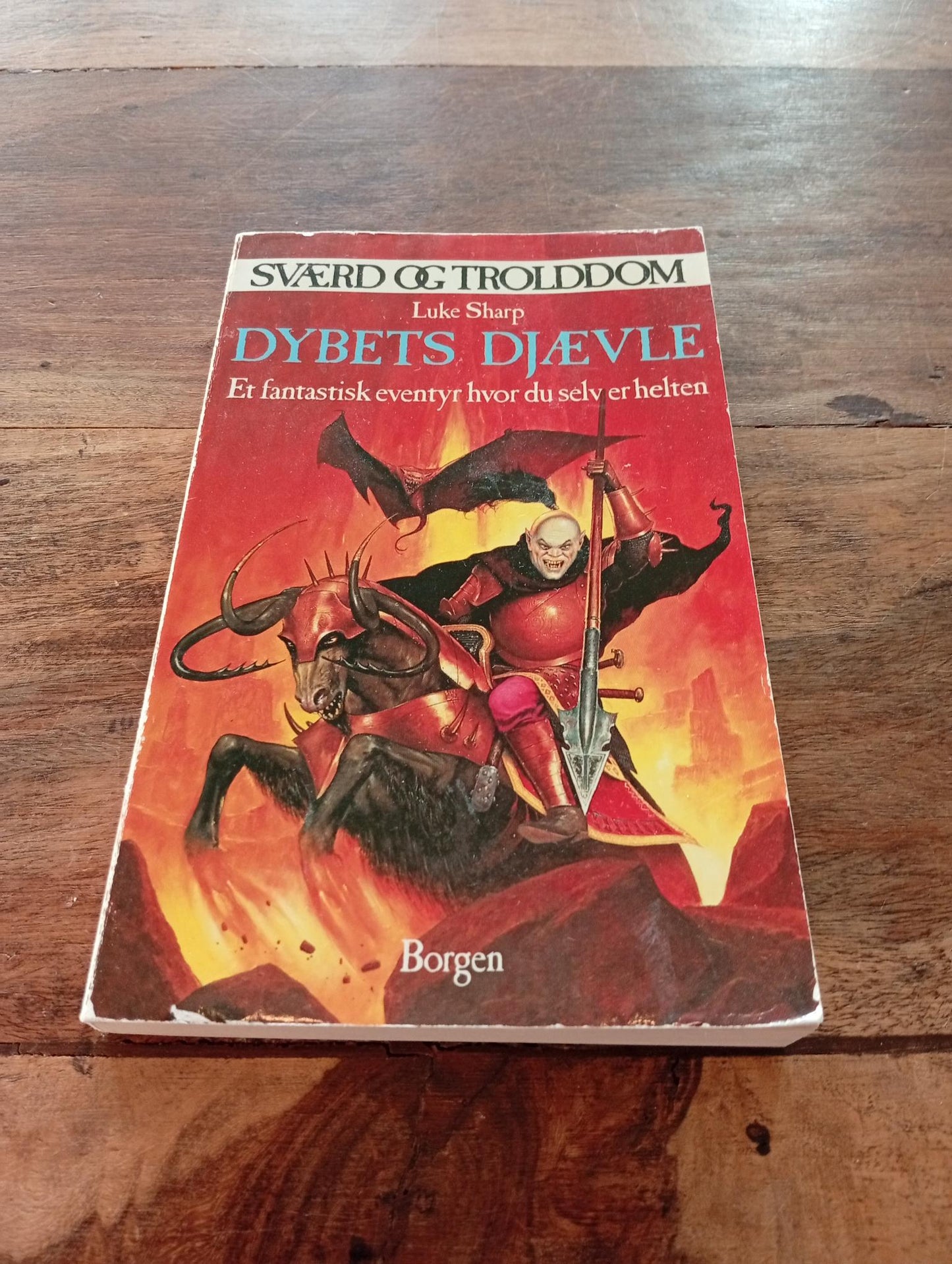 Dybets djævle Sværd og Trolddom #21 Steve Jackson 1987