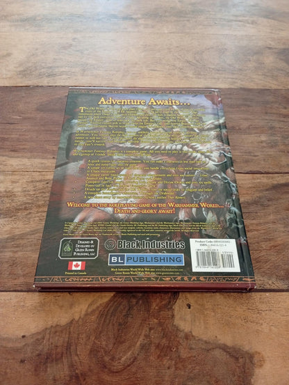 Warhammer Fantasy Roleplay Rulebook 2nd Ed Black Industries 2005