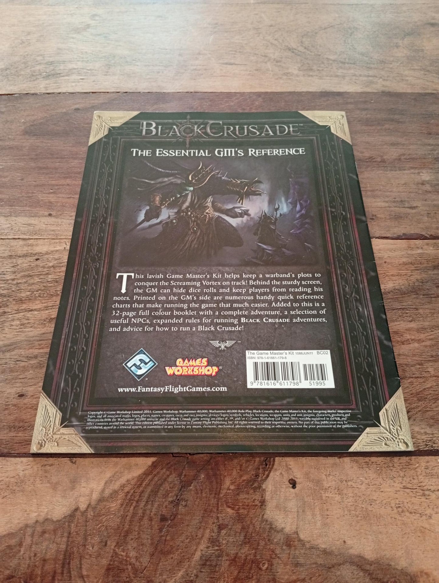 Black Crusade Game Master's Kit Warhammer 40K Fantasy Flight Games 2011