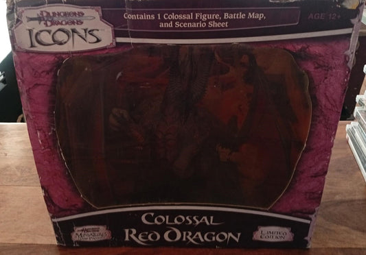 Dungeons & Dragons Icons Colossal Red Dragon Wizards of the Coast 2006