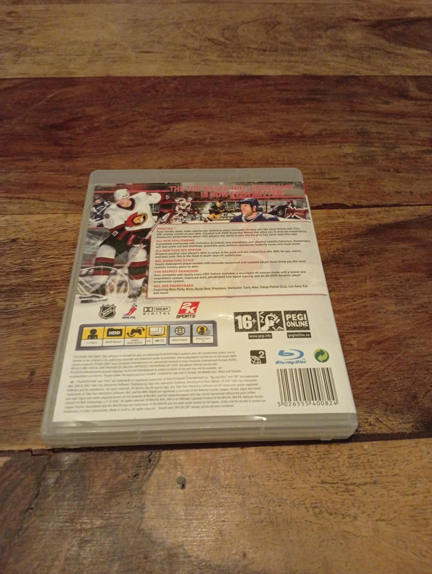 PlayStation 3 NHL 2K8 2007