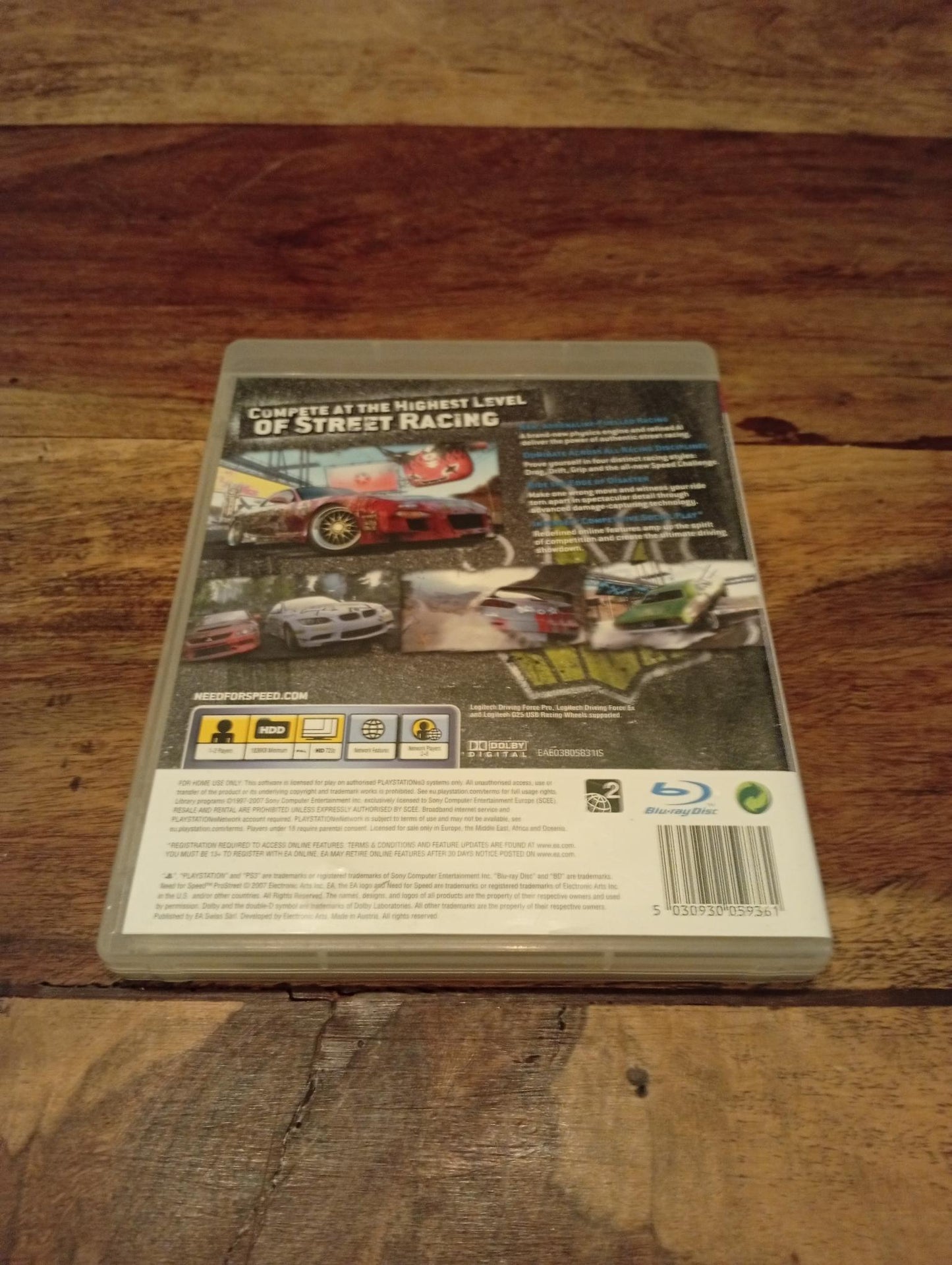 PlayStation 3 Need for Speed: ProStreet 2007