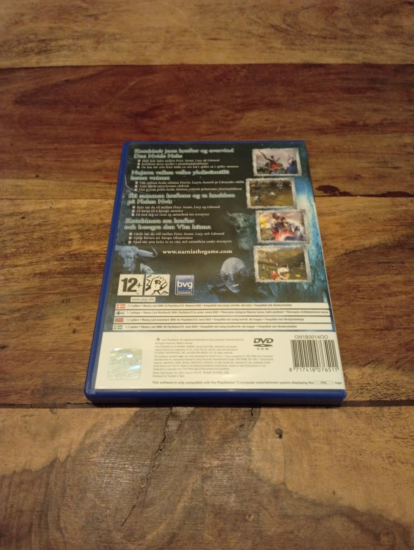 PlayStation 2 The Chronicles of Narnia The Lion, the Witch and the Wardrobe 2005