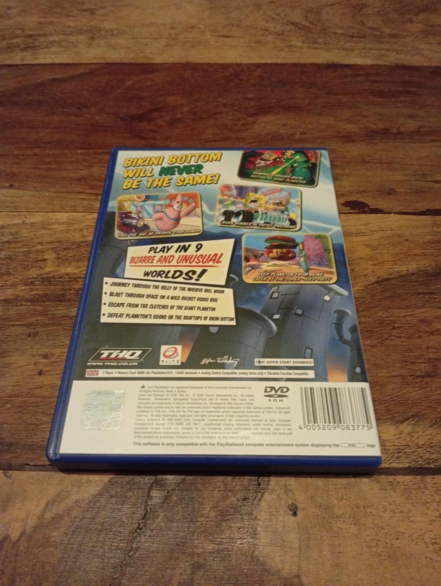 PlayStation 2 SpongeBob SquarePants Creature from the Krusty Krab 2006