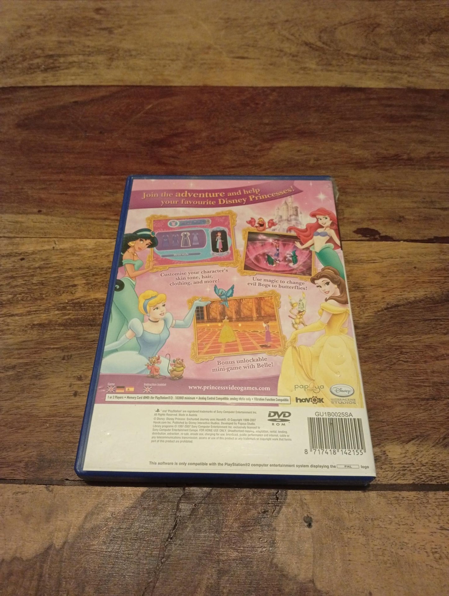 PlayStation 2 Disney Princess Enchanted Journey 2007