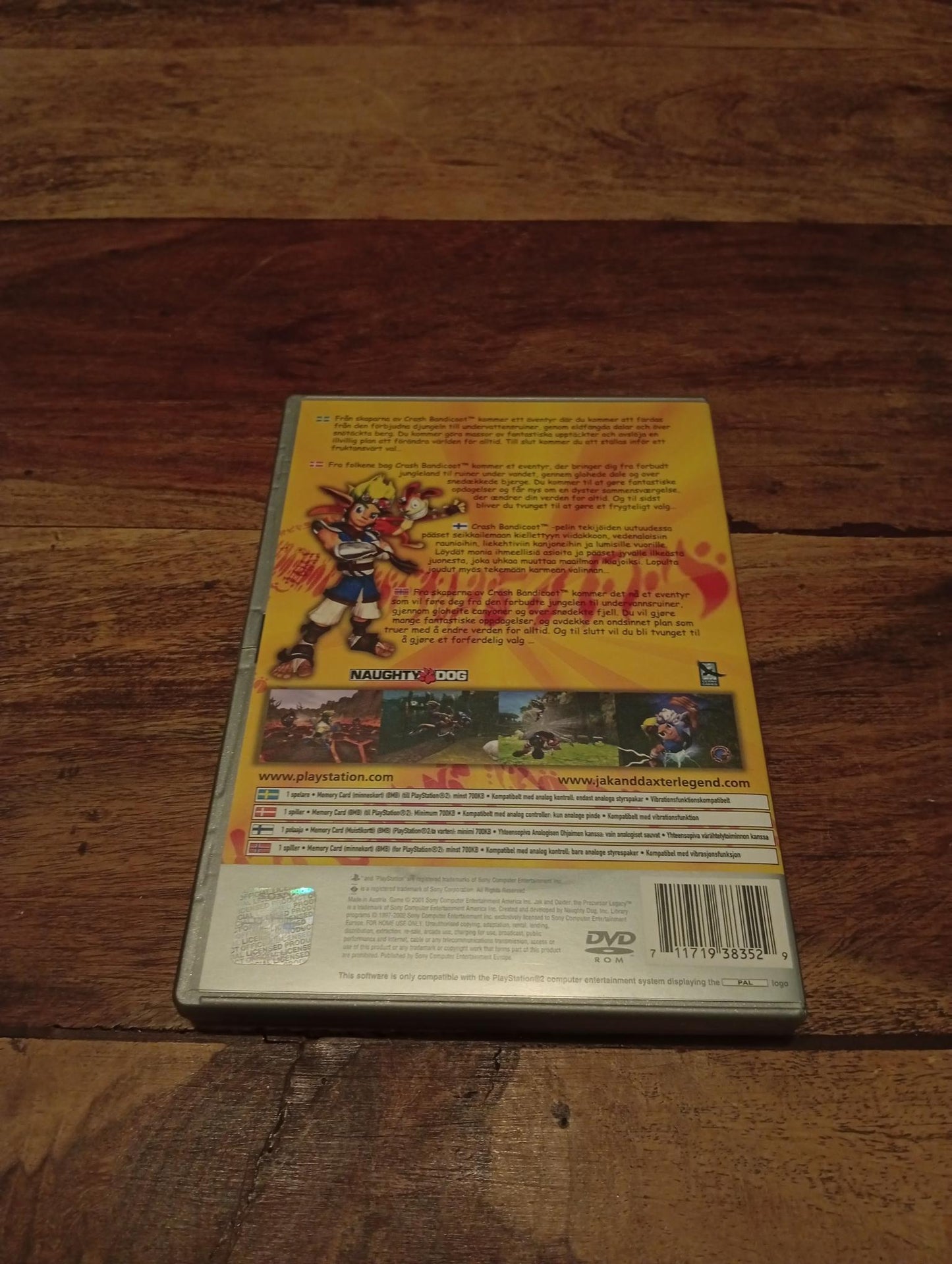 PlayStation 2 Jak and Daxter The Precursor Legacy 2001