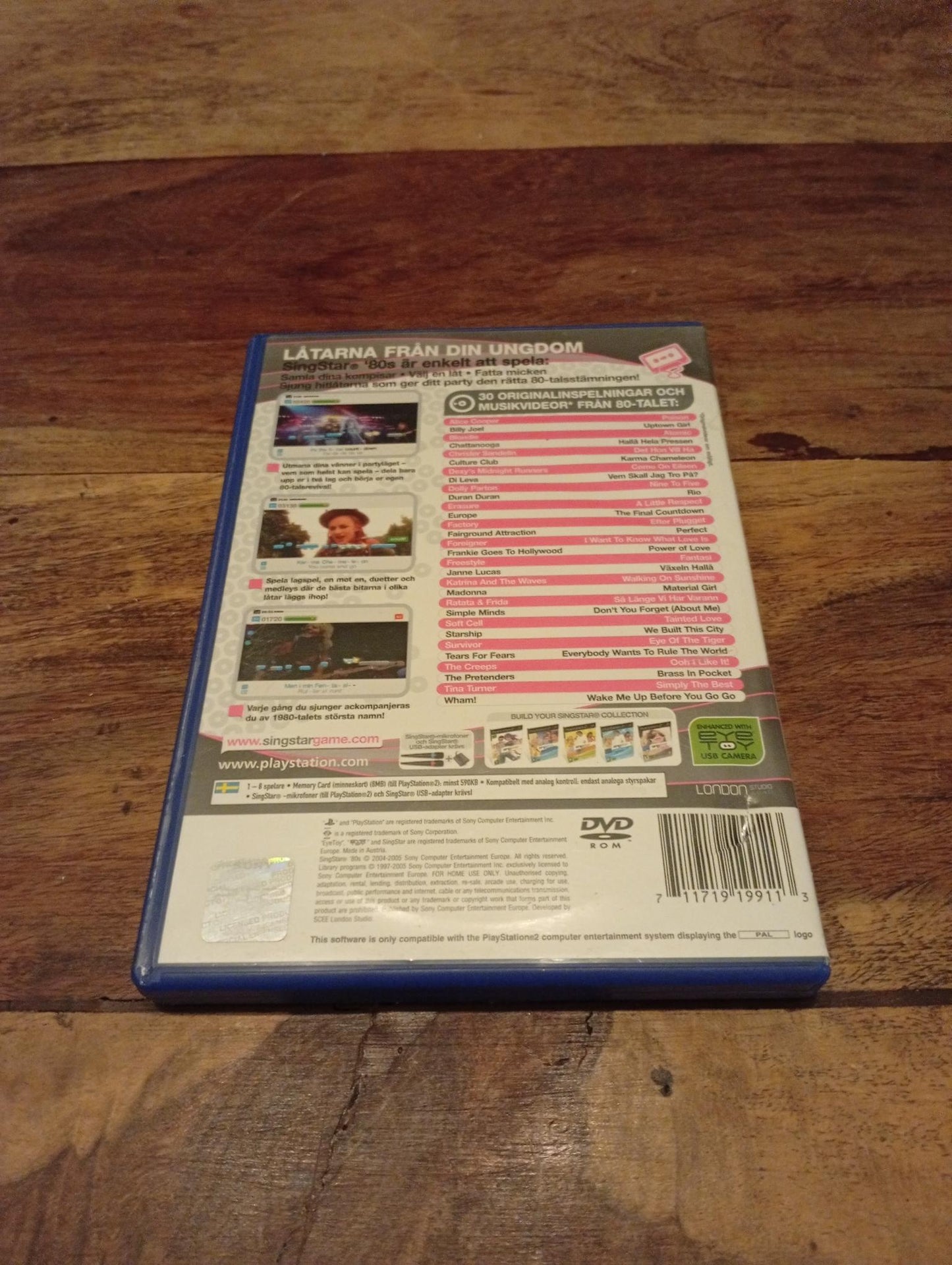 PlayStation 2 SingStar '80s 2005