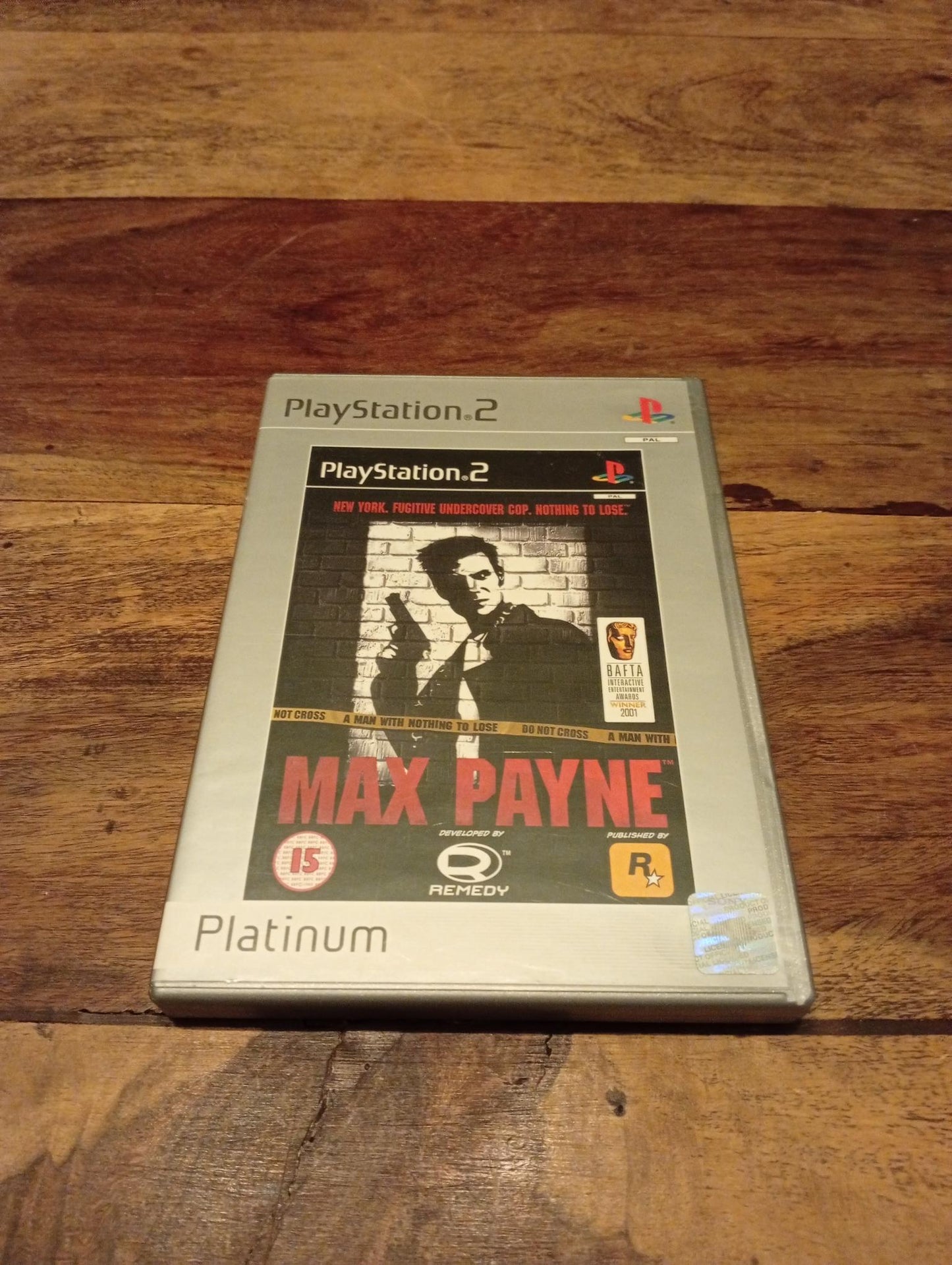PlayStation 2 Max Payne Platinum 2001