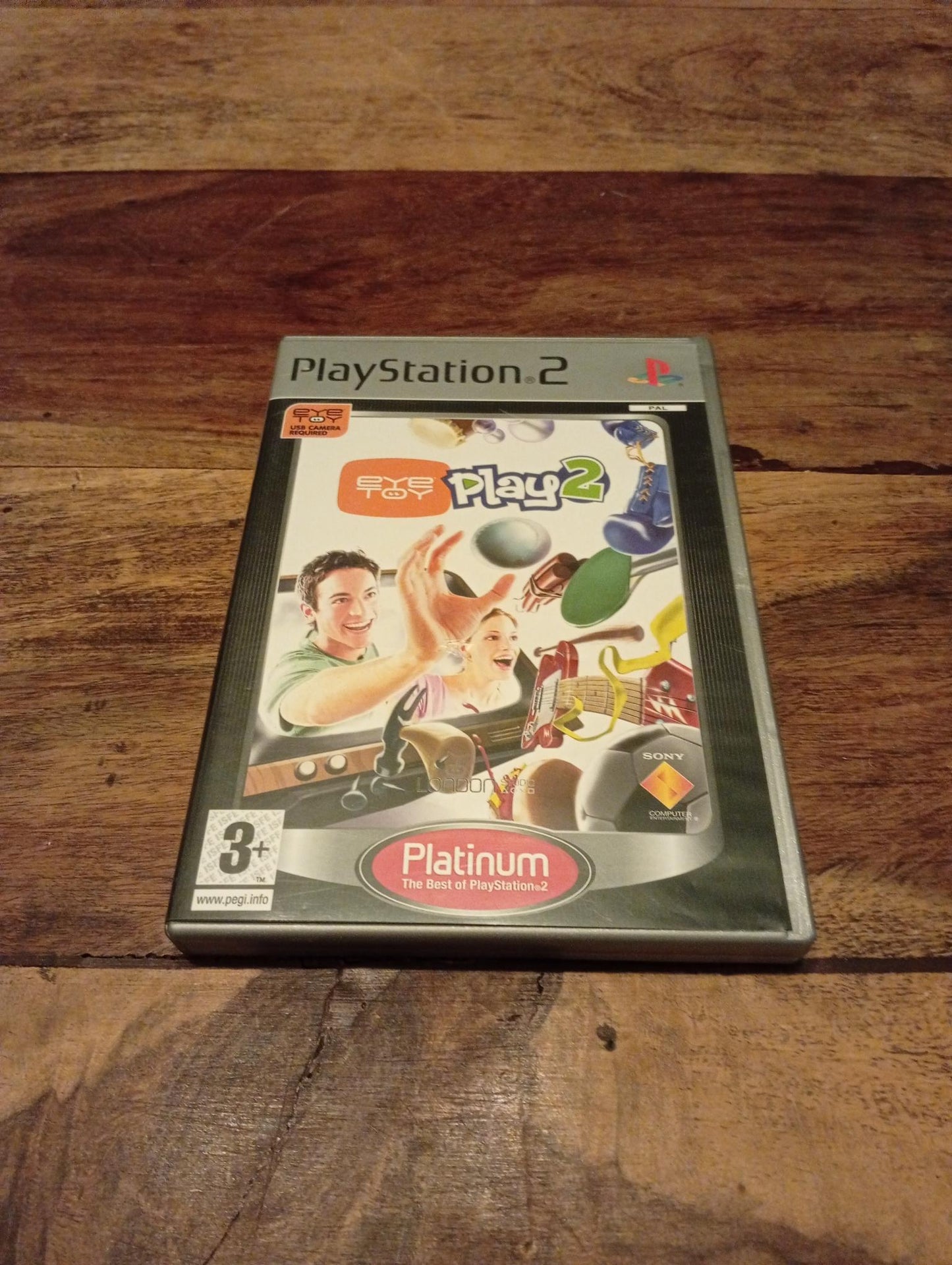 PlayStation 2 EyeToy Play 2 Platinum 2004