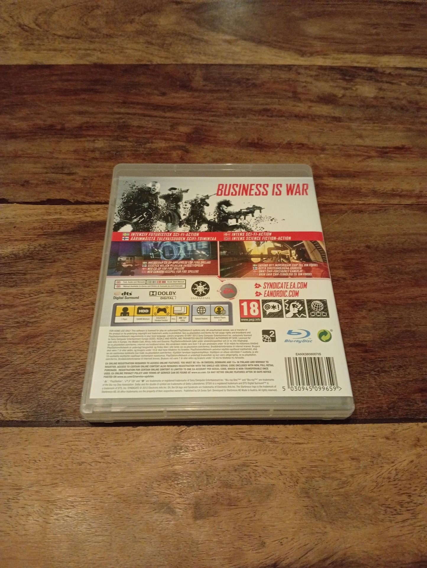 PlayStation 3 Syndicate 2012