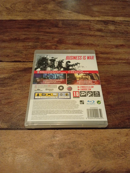 PlayStation 3 Syndicate 2012