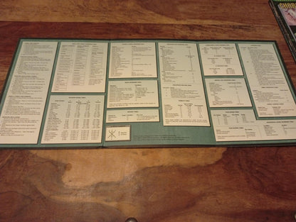 Shadowrun Gamemaster's Screen and Critters 3rd Ed FASA 2001