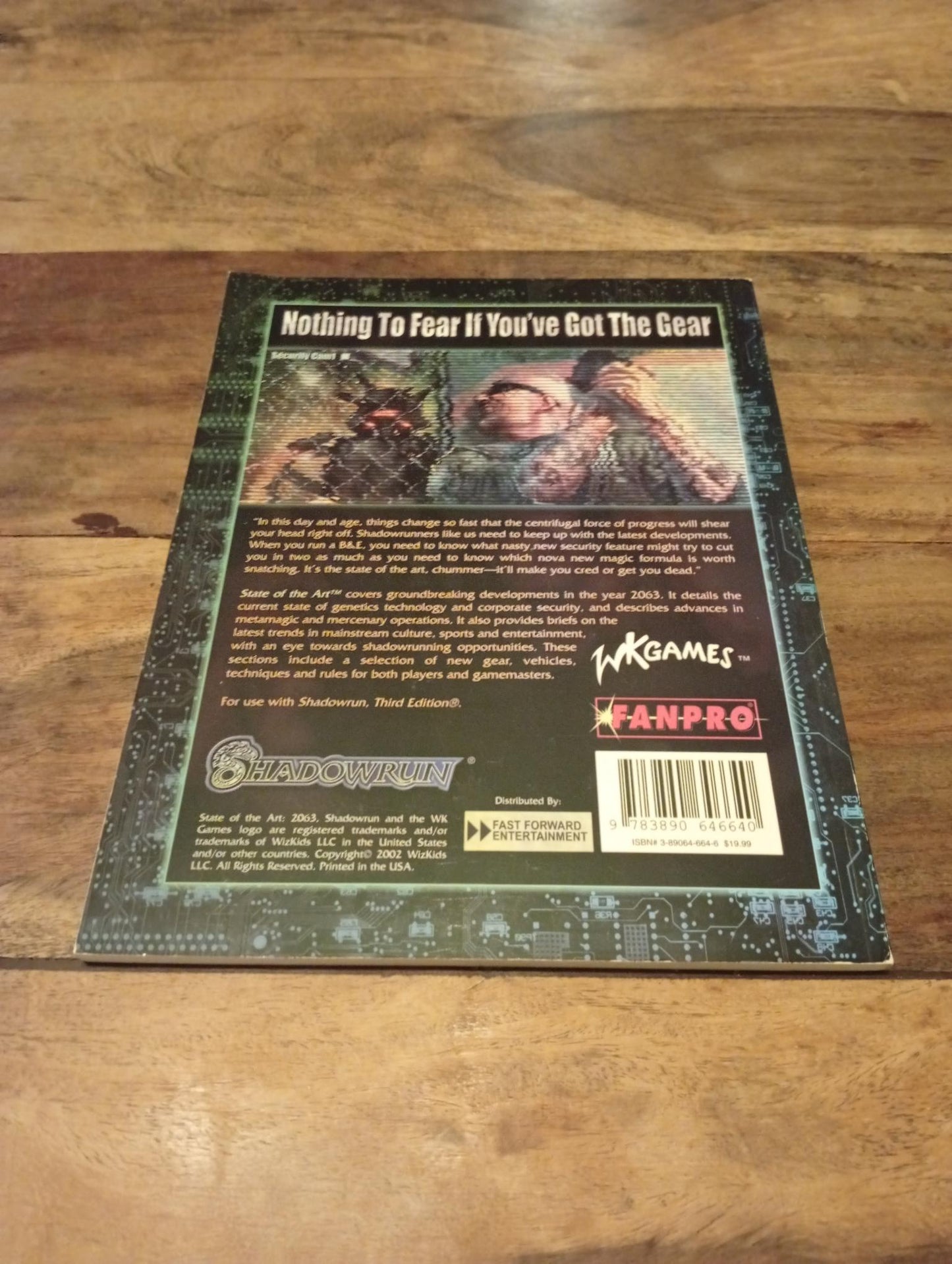 Shadowrun State of the Art 2063 Fanpro 2004