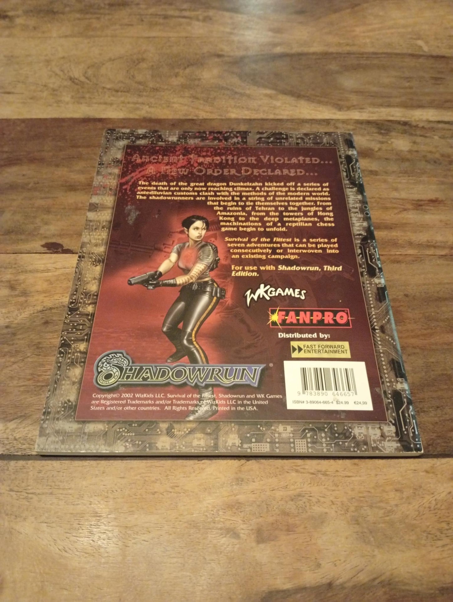 Shadowrun Survival of the Fittest Fanpro 2002