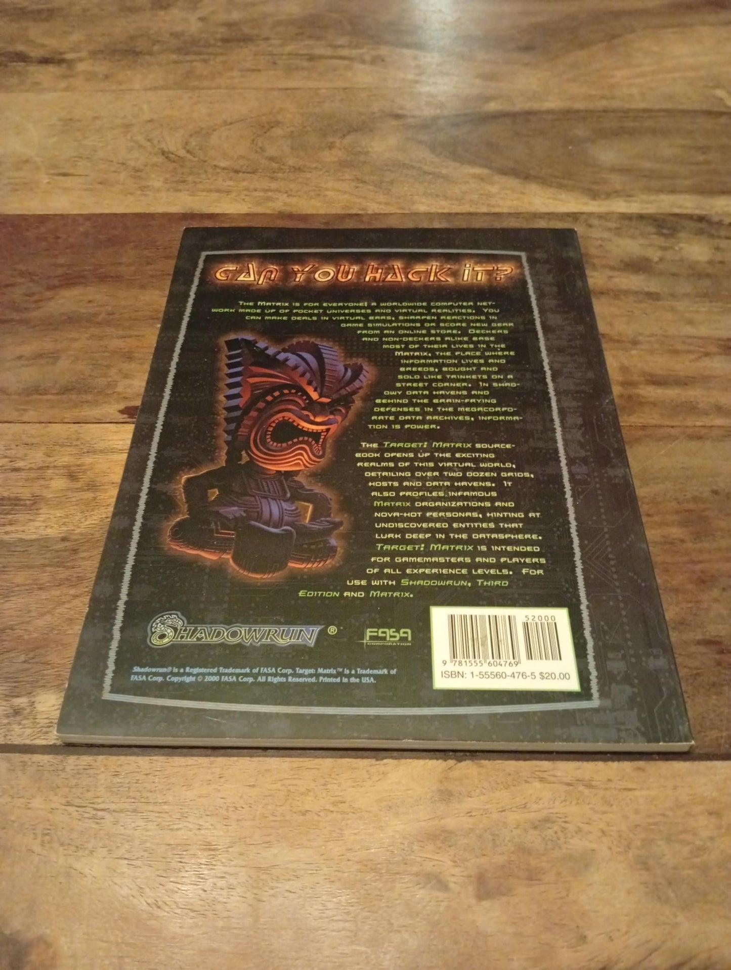 Shadowrun Target: Matrix FASA 2000