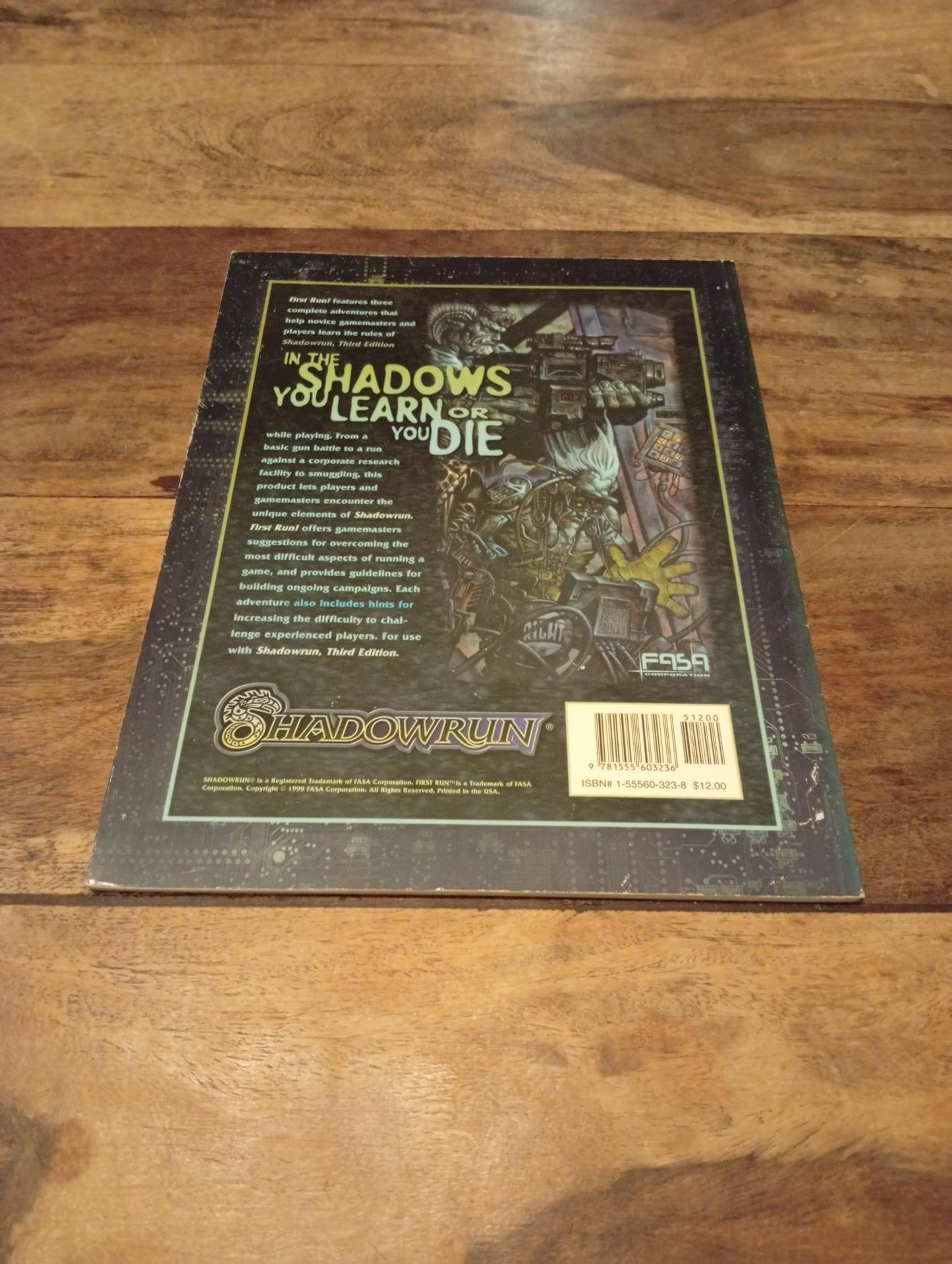 Shadowrun First Run FASA 1999