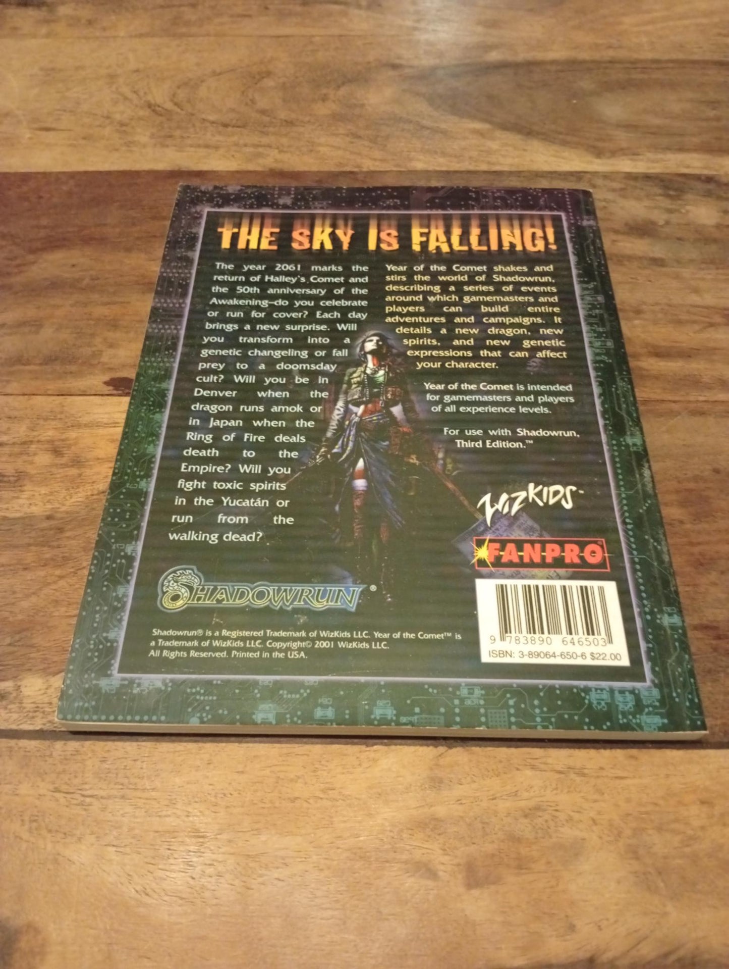 Shadowrun Year of the Comet Fanpro 2001