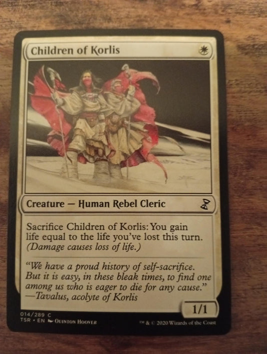 Magic The Gathering Children of Korlis 014/289 TSR Time Spiral Remastered