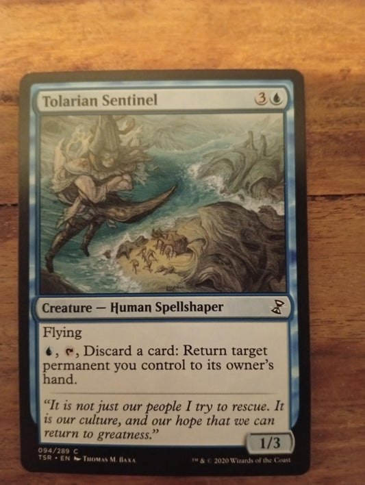 Magic The Gathering Tolarian Sentinel 094/289 TSR Time Spiral Remastered