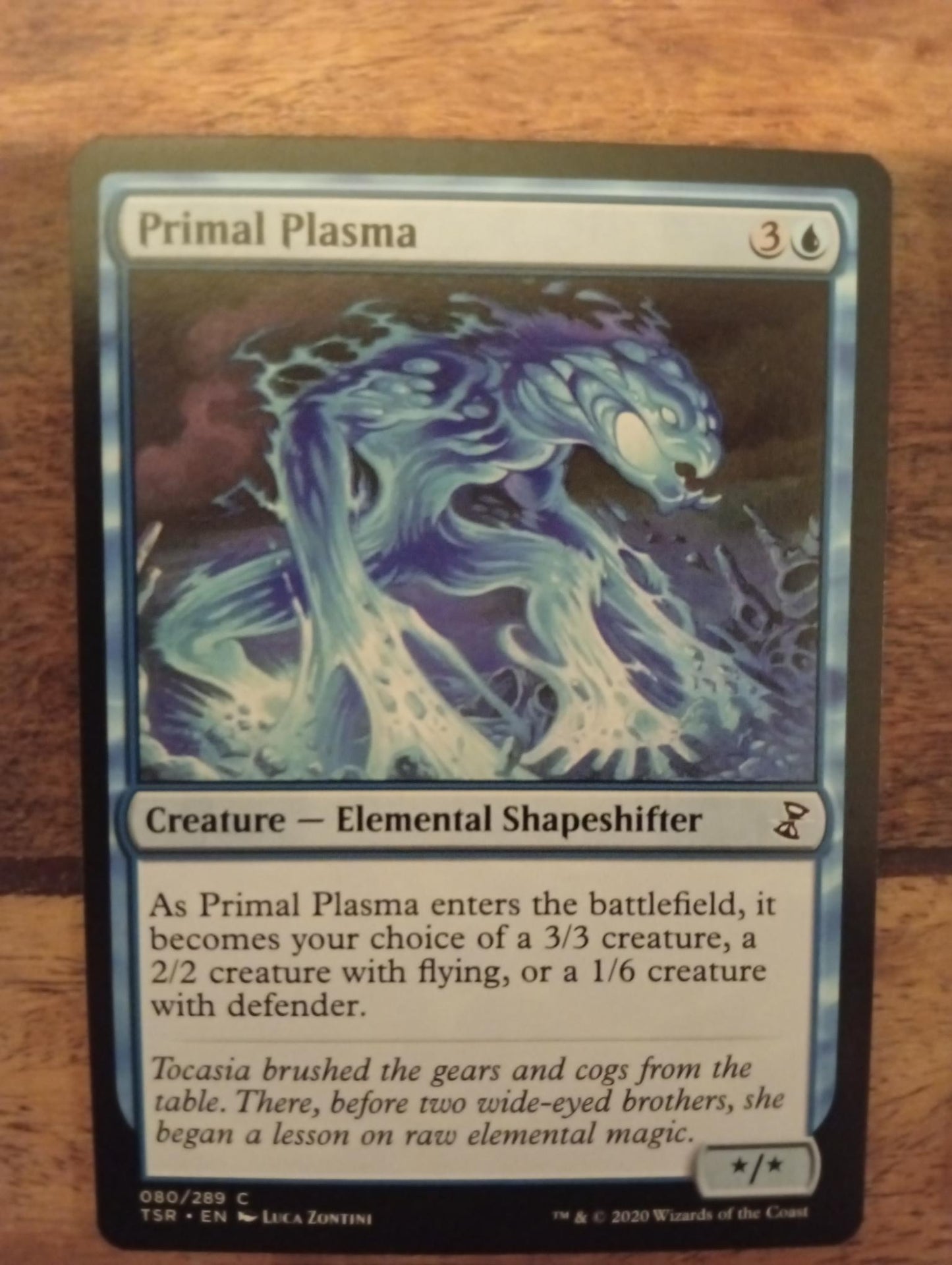 Magic The Gathering Primal Plasma 080/289 TSR Time Spiral Remastered