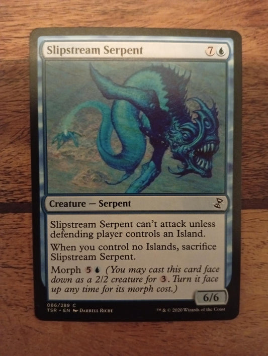 Magic The Gathering Slipstream Serpent 086/289 TSR Time Spiral Remastered