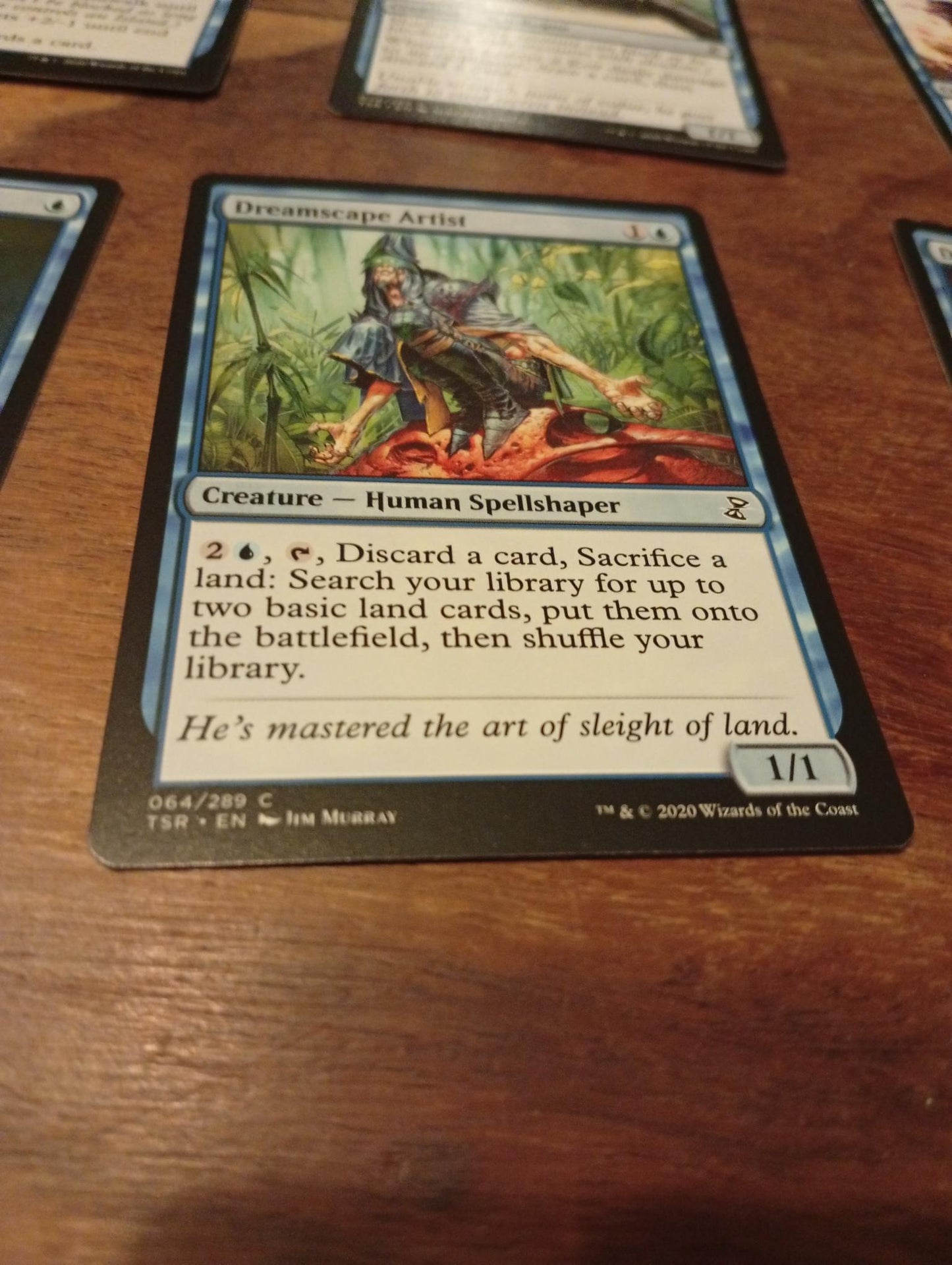 Magic The Gathering Dreamscape Artist 064/289 TSR Time Spiral Remastered