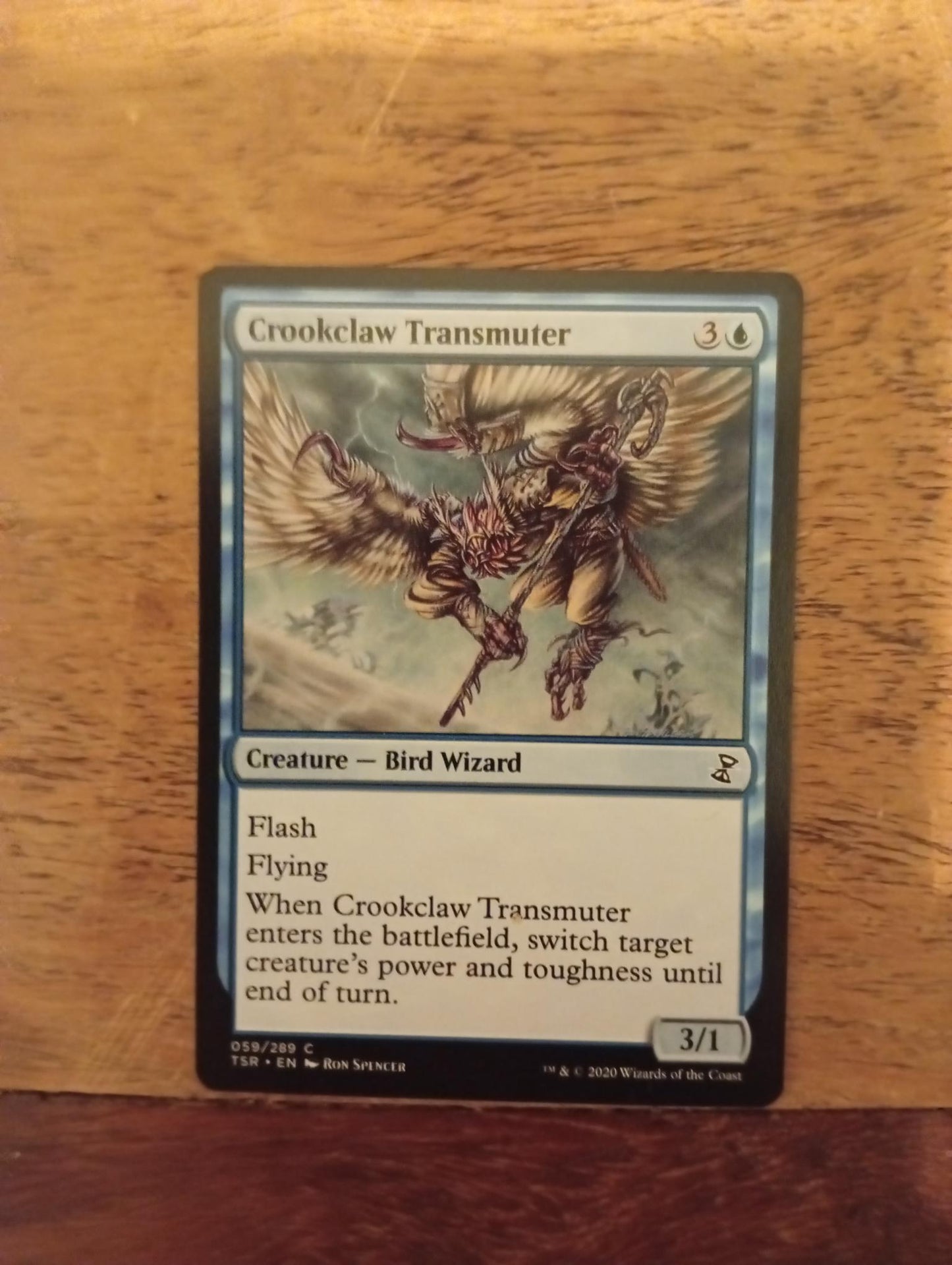 Magic The Gathering Crookclaw Transmuter 059/289 TSR Time Spiral Remastered