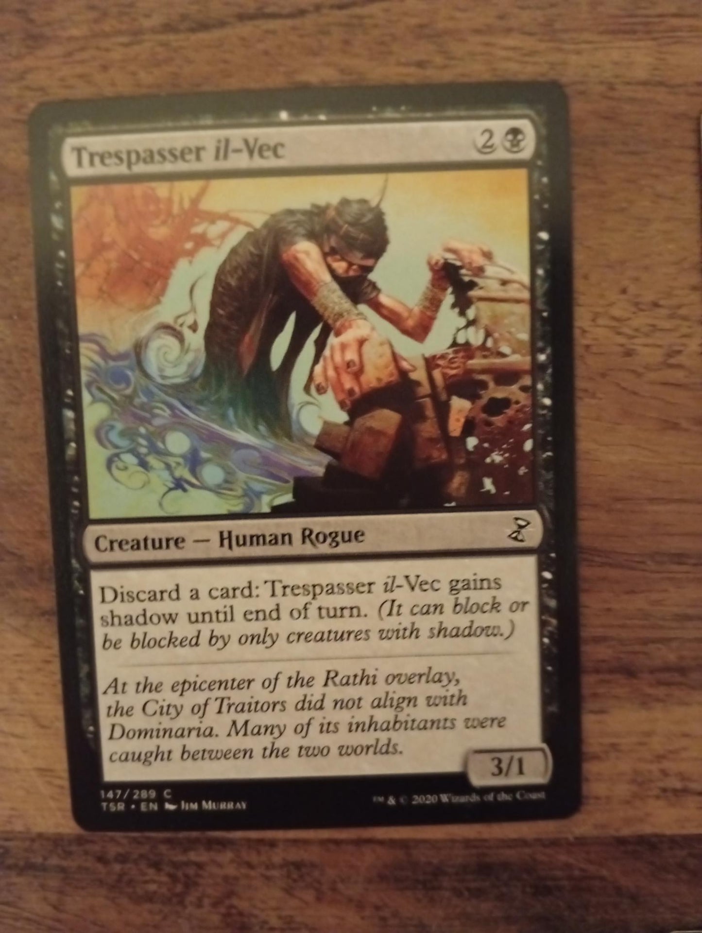 Magic The Gathering Trespasser il-Vec 147/289 TSR Time Spiral Remastered
