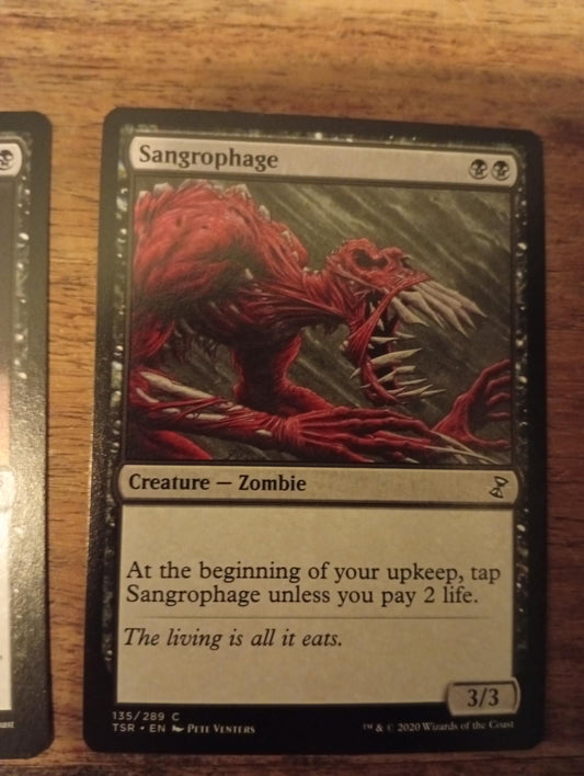 Magic The Gathering Sangrophage 135/289 TSR Time Spiral Remastered