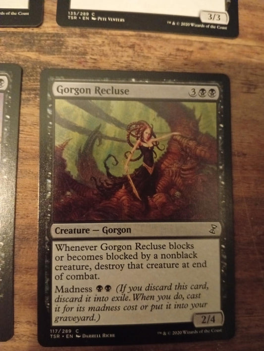 Magic The Gathering Gorgon Recluse 117/289 TSR Time Spiral Remastered