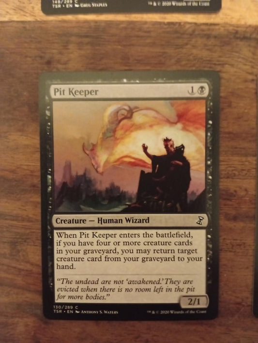 Magic The Gathering Pit Keeper 130/289 TSR Time Spiral Remastered
