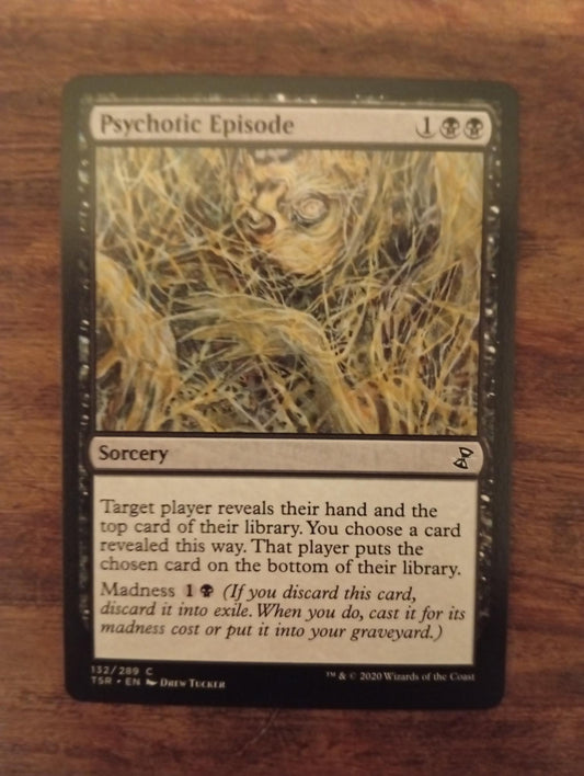 Magic The Gathering Psychotic Episode 132/289 TSR Time Spiral Remastered