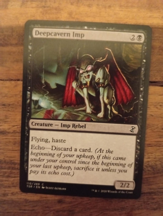 Magic The Gathering Deepcavern Imp 110/289 TSR Time Spiral Remastered