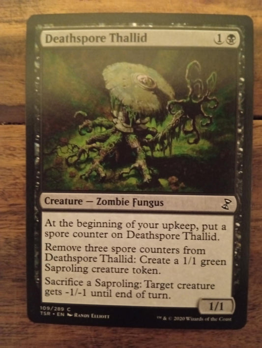 Magic The Gathering Deathspore Thallid 109/289 TSR Time Spiral Remastered