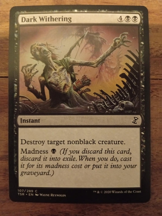 Magic The Gathering Dark Withering 107/289 TSR Time Spiral Remastered