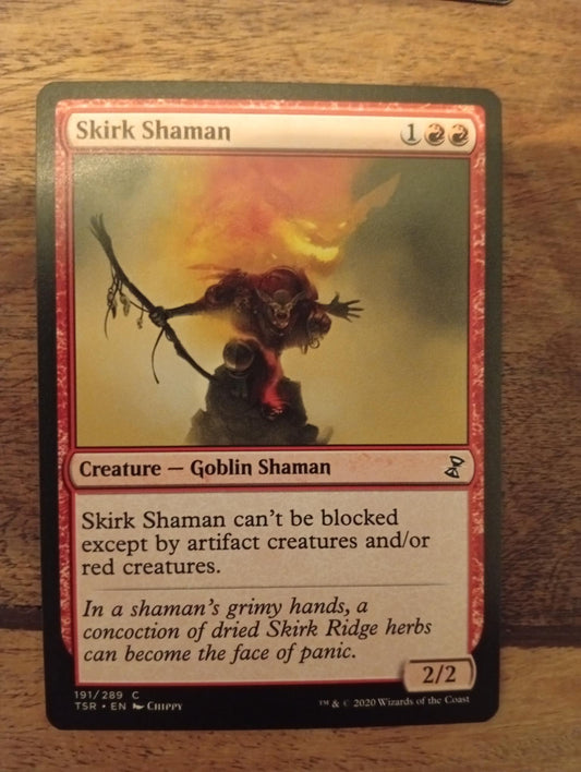 Magic The Gathering Skirk Shaman 191/289 TSR Time Spiral Remastered