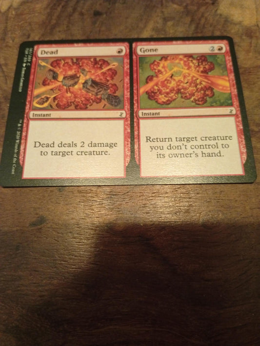 Magic The Gathering Dead // Gone 161/289 TSR Time Spiral Remastered
