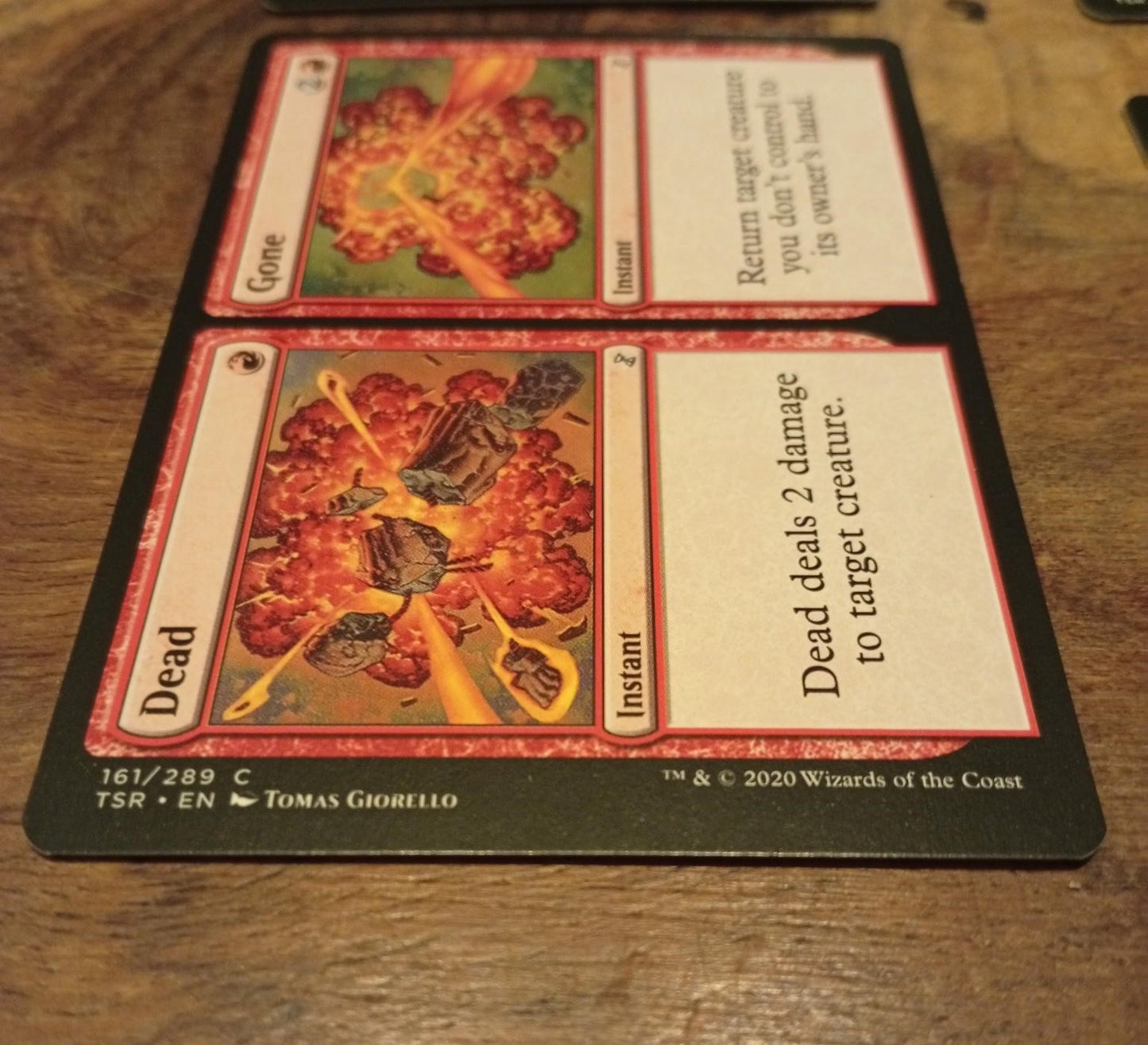 Magic The Gathering Dead // Gone 161/289 TSR Time Spiral Remastered